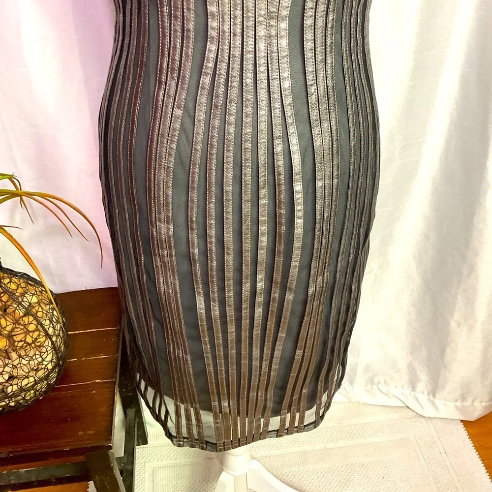 Cache Pewter Dress - Picture 3 of 14